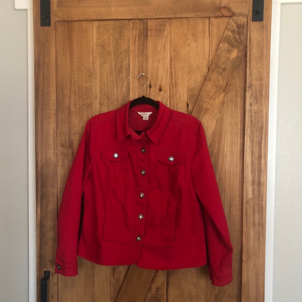 Christopher & Banks Red jacket